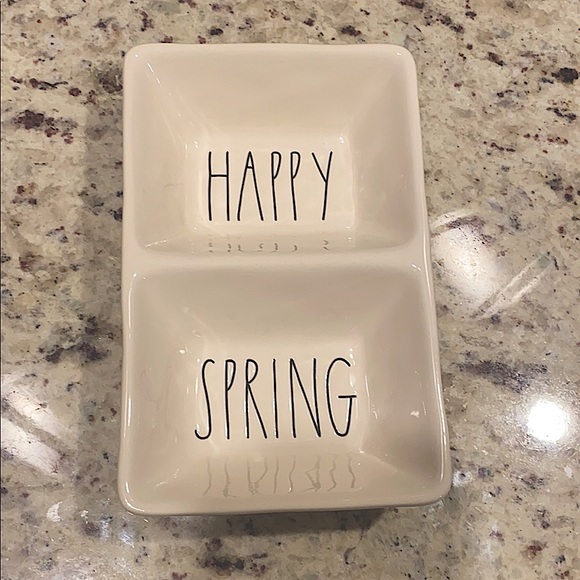 Rae Dunn “Happy Spring” Dish - Picture 1 of 3